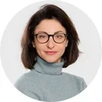 Portrait of Polina Veltmann, CEO at Smilamind